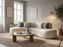 Ver imagem 1 de Sofá 250 cm Estilo Conforto Virginia Corino Modena:Creme
