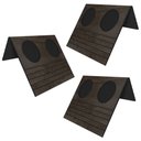 Ver imagem 1 de Kit 03 Esteiras Bandeja Com Suporte Para Copos Para Sofá MDF Tabaco - Gran Belo