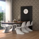 Ver imagem 2 de Papel de Parede Casual Tradicional Arabesco Samba Finottato - Rolo de 10m