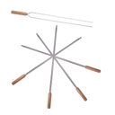 Ver imagem 3 de Kit 5 Espetos para Churrasco 85cm Aço Inox Kort