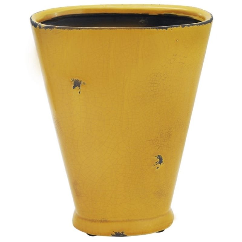 Vaso de Cerâmica Amarela I - 1