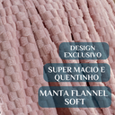 Ver imagem 3 de Cobertor Luxo Coberdrom Bliss Queen Size Fofinha e Grossa:rosa