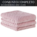 Ver imagem 4 de Cobertor Luxo Coberdrom Bliss Queen Size Fofinha e Grossa:rosa