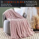 Ver imagem 2 de Cobertor Luxo Coberdrom Bliss Queen Size Fofinha e Grossa:rosa