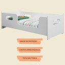 Ver imagem 2 de Cama Infantil Juvenill Montessoriana Segura e C Colchão