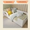 Cama Infantil Juvenill Montessoriana Segura e C Colchão - 4
