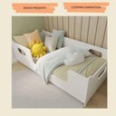 Ver imagem 4 de Cama Infantil Juvenill Montessoriana Segura e C Colchão