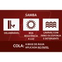 Ver imagem 5 de Papel de Parede Casual Tradicional Floral Samba Finottato - Rolo de 10m