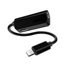 Ver imagem 1 de Adaptador P2 P/ Fone Lightning Dupla Função: P2 e Linguetingue