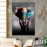 Quadro Elefante Grafite Br Artes Grande 118x78 - 3