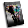 Quadro Elefante Grafite Br Artes Grande 118x78 - 1
