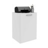 Escrivaninha Retrátil para Escritório Me4170 Branco Tecnomobili - 13