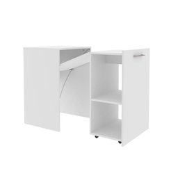 Escrivaninha Retrátil para Escritório Me4170 Branco Tecnomobili - 8