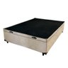Base Cama Box Bau Articulado Casal 1,88x1,38x0,40 Suede e Bege - 5