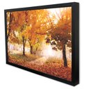 Ver imagem 3 de Quadro Decorativo Caixa Floral Outono Tacolado Moldura Caixa 3cm Preta com Vidro 80 X 120cm