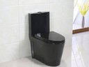 Ver imagem 4 de Vaso Sanitário Monobloco Completo - Caixa Acolpada com Assento Cor Preto