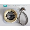 Ver imagem 2 de Vaso Sanitário Monobloco Completo - Caixa Acolpada com Assento Cor Preto