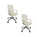 Ver imagem 3 de Kit 2 Cadeiras Escritório Giratória Home Office Confort Esteirinha Rivatti