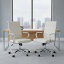 Ver imagem 1 de Kit 2 Cadeiras Escritório Giratória Home Office Confort Esteirinha Rivatti