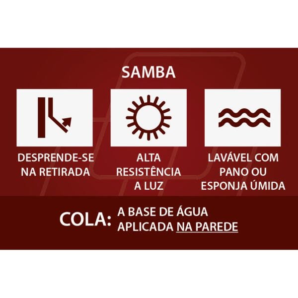 Papel de Parede Casual Tradicional Listrado Samba Finottato - Rolo de 10m - 3