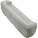 Ver imagem 4 de Kit Sofá 5 Lugares para Sala 332cm com 01 Poltrona Lazio M03 Veludo Creme - Lyam Decor