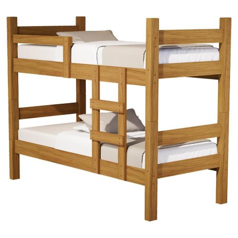 Beliche Solteiro Mdf 199x95 Cm Leticia Nature Decmade