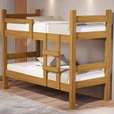 Ver imagem 2 de Beliche Solteiro Mdf 199x95 Cm Leticia Nature Decmade
