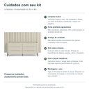 Ver imagem 4 de Kit Smart com Cômoda Bend Principal Incolar Luna Metal Preto