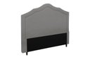 Ver imagem 1 de Cabeceira Irlanda New Plus King Size 1950mm Veludo Slim Chumbo - Simbal