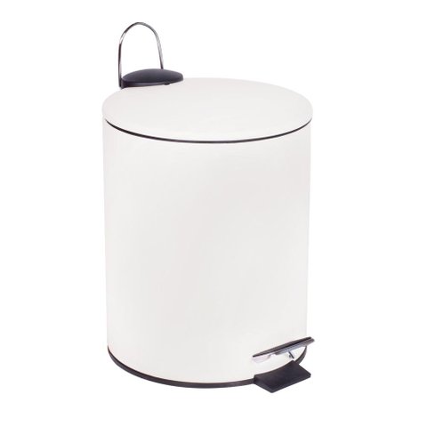 Lixeira Modern 5 L Branca Mor 008341