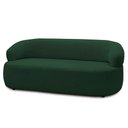 Ver imagem 1 de Sofá 3 Lugares Living Orgânico Sala de Estar 170cm Conka F05 Veludo Verde - Mpozenato