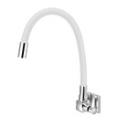 Ver imagem 1 de Torneira Para Cozinha Quadrada Parede Gourmet Colorido 1/4v. (5 CORES):Branco