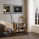 Ver imagem 2 de Estante Barcelona sem Porta 5 Prateleiras Madeira MDP 70cm Bege