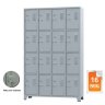 Roupeiro de Aço com 16 portas Pequenas – 1,96×1,23×0,36m – CZ/CZ – AMAPA – 10108 - 1