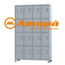 Ver imagem 4 de Roupeiro de Aço com 16 portas Pequenas – 1,96×1,23×0,36m – CZ/CZ – AMAPA – 10108