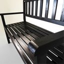 Ver imagem 5 de Banco De Madeira 2 Lugares Para Jardim E Varanda Suze