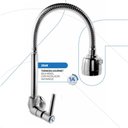 Ver imagem 2 de Torneira Parede Tubo Gourmet Flexível Cromada 32cm