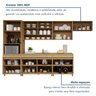 Cozinha Completa Modulada 6 Peças 13 Portas 6 Gavetas 100% MDF Simone Mendes - 8