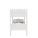 Ver imagem 5 de Beliche Pequim Art Panta 100% Mdf C/ Escada Vira 2 Camas P/colchão 188x88- Super Reforçada - Branco