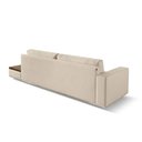 Ver imagem 3 de Sofá 3 LUG. COM NICHO - BOR001:BEGE