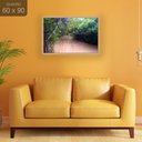 Ver imagem 2 de Quadro Decorativo Rio Paraíso: Mod. 0377 Collor-ink Mod.0377 60 X 90cm Marrom