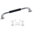 Ver imagem 1 de Barra de Apoio 40cm Inox Suporte Antiderrapante Idoso Criança Gestante Cadeirante Banheiro Box Escad