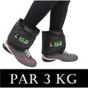 Ver imagem 3 de Kit Caneleira De Peso 3kg 4kg 5kg Fixa Velcro Kit Faixa