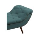 Ver imagem 6 de Recamier Divã Odessa P04 195 cm Suede - ADJ Decor - Turquesa TCA 946