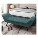 Ver imagem 2 de Recamier Divã Odessa P04 195 cm Suede - ADJ Decor - Turquesa TCA 946