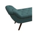Ver imagem 5 de Recamier Divã Odessa P04 195 cm Suede - ADJ Decor - Turquesa TCA 946