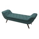 Ver imagem 4 de Recamier Divã Odessa P04 195 cm Suede - ADJ Decor - Turquesa TCA 946