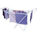 Ver imagem 2 de Varal de Chão Aço Reforçado com Abas Retrátil 10kg