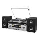 Ver imagem 1 de Vitrola Raveo Concert One com Receiver Toca-Discos Cd Player Fm Bluetooth Nfc USB Reproduz e Grava