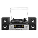 Ver imagem 3 de Vitrola Raveo Concert One com Receiver Toca-Discos Cd Player Fm Bluetooth Nfc USB Reproduz e Grava
